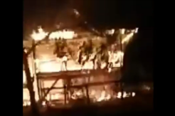 Asyik Nonton Berita COVID-19, 1 Rumah di Wajo Ludes Terbakar
