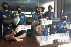 Satpolairud Gagalkan Penyeludupan Rokok dari Batam ke Riau
