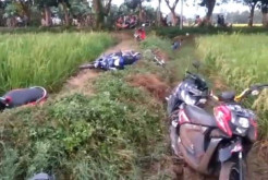 Dirazia Polisi, Banyak Pelaku Balap Liar di Gowa Buang Motor ke Sawah