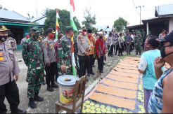 Kapolda Sumut Resmikan Kampung Bertuah Tangani COVID-19