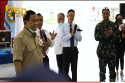 Didampingi Kasad, Prabowo Beri Pembekalan Siswa SMA Taruna Nusantara
