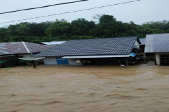 Banjir 1-5 Meter Rendam Ribuan Rumah di Sintang Kalbar
