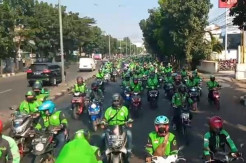 Ribuan Ojol Bandung...