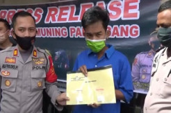 Tergiur Untung Jutaan, Buruh di Palembang Nyambi Jadi Bandar Sabu