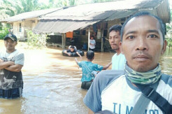 7 Desa di Madina Banjir, Ratusan Rumah Terendam, Dua Jembatan Putus