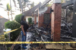 Gara-gara Konsleting Listrik, Hotel di Atas Parangtritis Terbakar