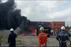 PLTGU Lombok Peaker Terbakar