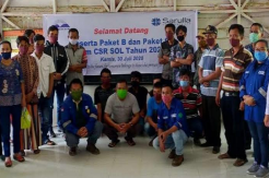 PT SOL Wujudkan LPJU Terangi Desa dan Peduli Pendidikan