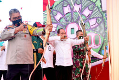 Gubernur Lakukan Groundbreaking Sumut Sport Center Bertaraf Internasional