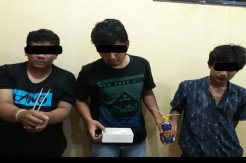 Pesta Sabu, Tiga Pemuda Ini Digerebek Polsek Lubuk Pakam