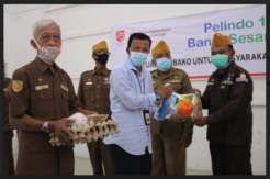 Pelindo I Bagikan 3.080 Paket Sembako, Bantu Sesama Lawan COVID-19