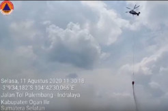 Satgas Karhutla Berhasil Padamkan 478 Titik Api di Sumsel