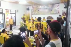 Musda Partai Golkar Labuhanbatu Ricuh, Ada Aksi Banting Kursi