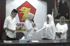 DPD Gerindra Sumsel Resmi Usung Ratna-Suwarti di Pilkada Musi Rawas