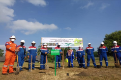 Pertamina Kembangkan Hutan Pelangi di Prabumulih