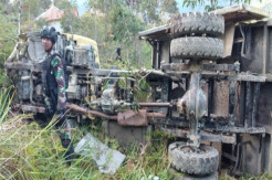 Truk Angkut Pasukan Elite Masuk Jurang, 2 Prajurit Raider Gugur 15 Luka