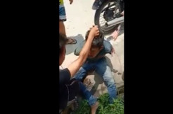 Todong Wanita Pulang Belanja, Pelaku Babak Belur Dihajar Warga