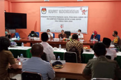 KPU Tana Toraja Gelar Rakor Jelang Penetapan dan Pengundian Nomor Urut