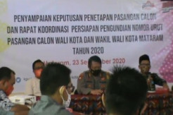 4 Pasangan Calon Resmi Bertarung di Pilkada Mataram 2020