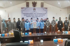 Pasangan DH-DS  Dapat No Urut 1, Petahana di Pali Tunggu Hasil Tes Kesehatan Susulan