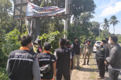 Bawaslu OKU Tertibkan Alat Peraga Kampanye Liar