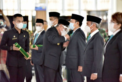ASN Harus Netral di Pilkada, Gubernur Sumut Lantik 10 Pjs Bupati - Walikota