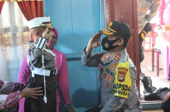 Kirim Video ke Kapolda Sulsel, Mimpi Bocah Penderita Leukemia Pakai Baju Polisi Terwujud