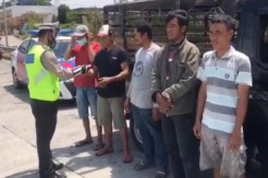 PJR Tol Polda Jatim Terapkan Penindakan Humanis Saat Pandemi COVID-19