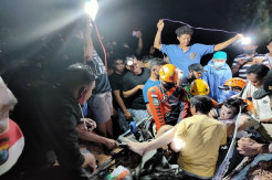 Dua Warga Sitaro Tewas Terjepit Dalam Mobil yang Tertimpa Pohon