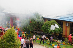 Kantor Gakkum Polairud Balikpapan Terbakar, Kerugian Ratusan Juta