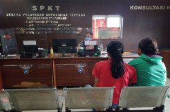 Seorang Buruh di Palembang...