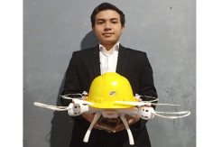 Mahasiswa ITS Kembangkan Drone untuk Solusi Keselamatan Kerja