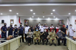 Bahas UU Cipta Kerja, Pjs Gubernur Sulut Dialog dengan Buruh