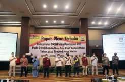 KPU Medan Tetapkan 1.601.001 DPT Pilkada Medan 2020