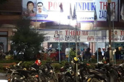 Diduga Mabuk, Seorang Pria Bikin Onar di Posko Pemenangan Theo-Zadrak