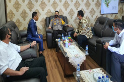 Kapolres Tapanuli Selatan Terima Kunjungan Pengacara Ternama