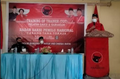PDIP Tana Toraja Gelar TOT Pelatih Saksi dan Guraklih