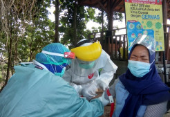 Puluhan Pengunjung Tebing Breksi Dirapid Tes, Tiga Orang Reaktif