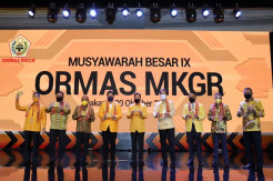 Di Mubes IX Ormas MKGR, Airlangga Yakin UU Cipta Kerja Bisa Pulihkan Ekonomi Nasional