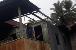 7 Rumah di Wajo Rusak Diterjang Angin Puting Beliung