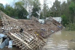 Banjir Rendam Kandang Ayam di Madiun, Ribuan Ayam Siap Motong Mati, Peternak Rugi Ratusan Juta