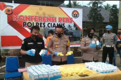 Polres Ciamis Gagalkan Pengiriman Obat Terlarang Lintas Provinsi