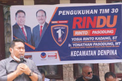 Kukuhkan Tim Pemenangan, RINDU Ingin Proses Pilkada Berjalan Sehat