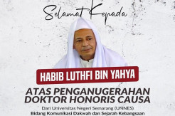 PBNU Ucapkan Selamat Atas Penganugerahan DR HC kepada Habib Luthfi