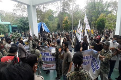 Hak Pembayaran Tak Diselesaikan, Warga Terdampak Proyek Tol Balikpapan-Samarinda Demo BPN