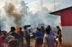 Tak Matikan Kompor, 8 Bangunan di Batanghari Jambi Ludes Terbakar