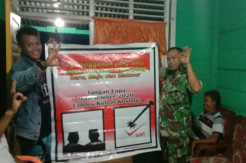 Aduh...Ada Orang Pakai PDL Loreng TNI Ikut Kampanye Pilkada Bengkulu Utara