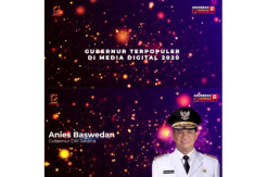 Anies Baswedan Raih Penghargaan Gubernur Terpopuler di Media Digital 2020