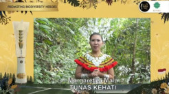 Margaretha Mala, Milenial Tana Bentarum Pelestari Pewarna Alami Tenun Dayak Iban