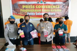Lagi, Polda Sulut Ringkus 7 Tersangka Pelaku Kejahatan
